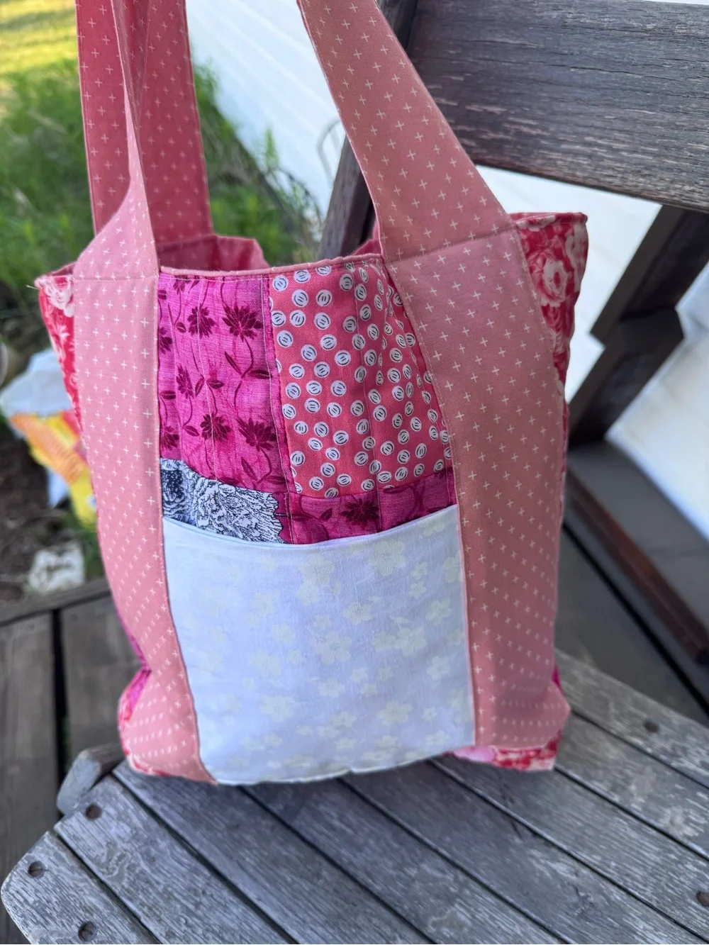 Quilted Pink Floral “Pretty in Pink”